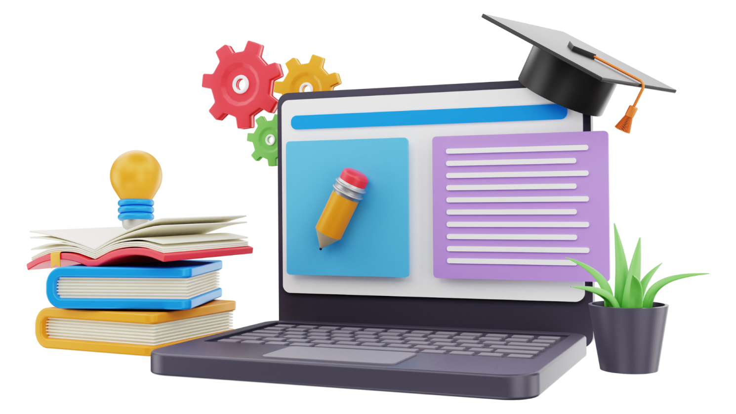 Ilustrasi Ujian Digital